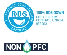 認証責任あるダウンスタンダード (RDS) Sea To Summit